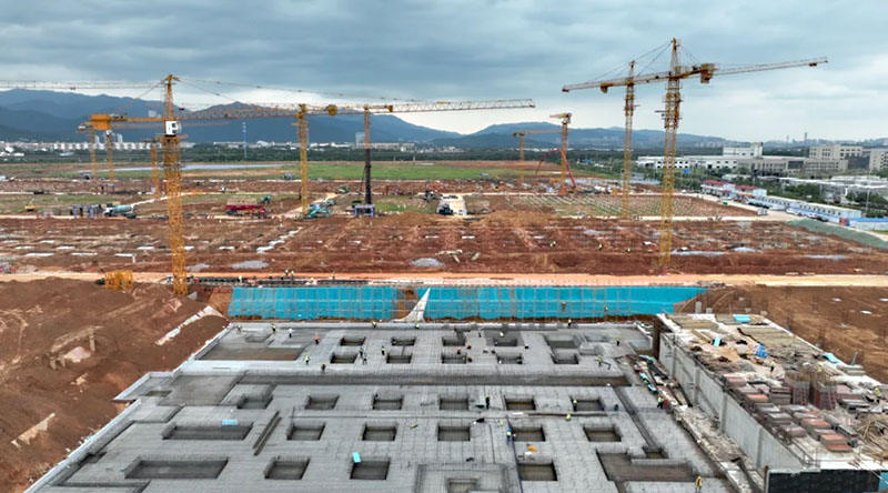 年產(chǎn)10GWh新型鋰離子電池項目基地建設(shè)提速