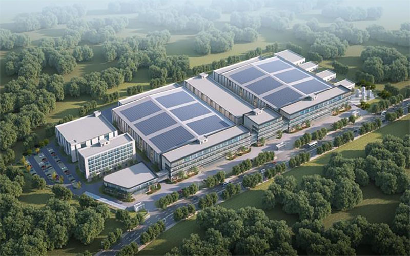 云和首條晶圓產(chǎn)線主廠房封頂，百億級(jí)“芯”引擎全面加速！